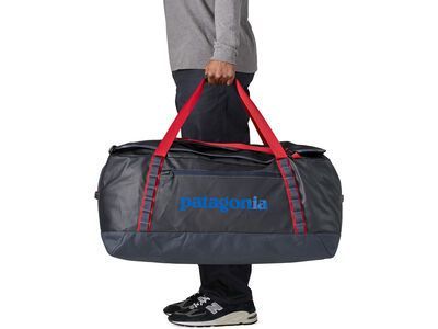 Patagonia Black Hole Duffel 100L, smolder blue w/amanita red - Bild 4