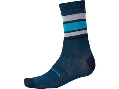 Endura Baabaa Merino Stripe Sock blueberry