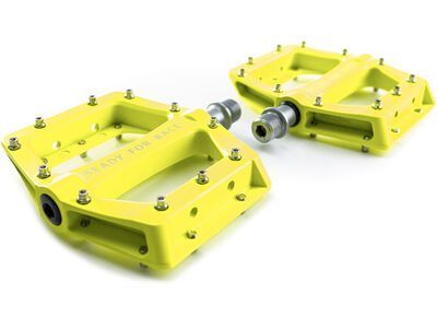 Cube RFR Pedale Flat Race, neon yellow - Bild 2