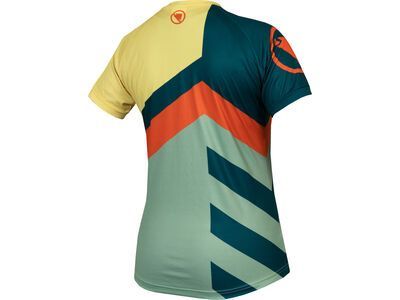 Endura Damen SingleTrack Print T-Shirt LTD, sattes teal - Bild 2