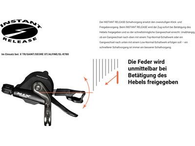 Shimano Deore XT SL-M8100-IR Schalthebel - I-Spec EV / 12-fach / rechts - Bild 5