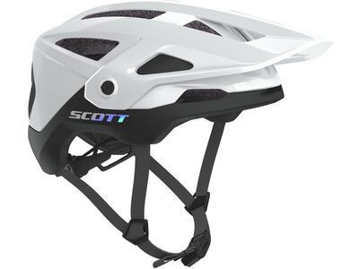 Scott Stego Plus Helmet, white glossy/black