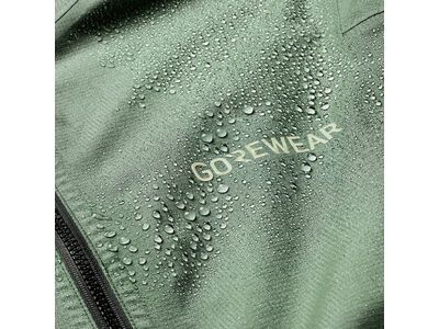GOREWEAR Lupra 2.0 Gore-Tex Logo Kapuzenjacke Damen, slate green/spring green - Bild 5