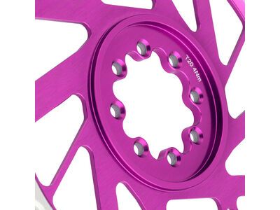 Burgtec 3 mm Offset Thick Thin Chainring SRAM 8-Bolt, purple rain - Bild 15