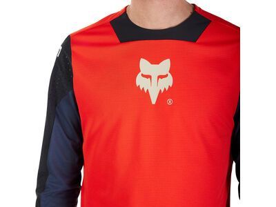 Fox Defend LS Jersey Elevated, fluorescent red - Bild 4