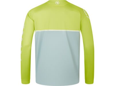 Endura Core Printed Printed T-Shirt (Langarm), lime green - Bild 2