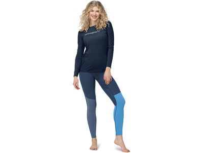 Norrona falketind equaliser merino round Neck W's, indigo night - Bild 3