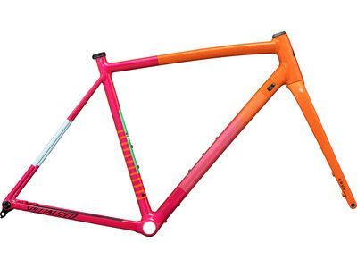 Specialized Crux DSW Frameset amber glow/vivid pink/met. midnight shadow/speckle