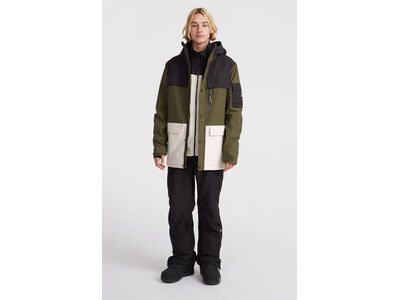 O’Neill Utility Pro Hybrid Jacket Men, forest night colour block - Bild 12