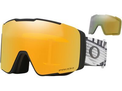 Oakley Line Miner Pro L, Prizm Snow 24K Iridium & Sage Gold / black forge
