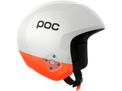 POC Skull Dura X MIPS, hydrogen white/fluorescent orange - Bild 3