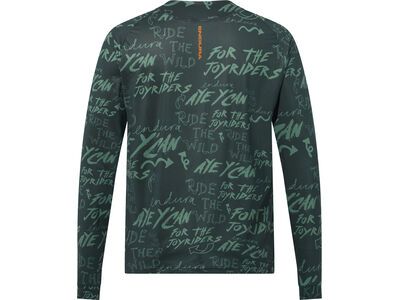 Endura Singletrack Bedrucktes Langärmeliges T-Shirt, carbon grey - Bild 2