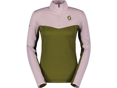 Scott Defined Light Women's Pullover, cloud pink/fir green