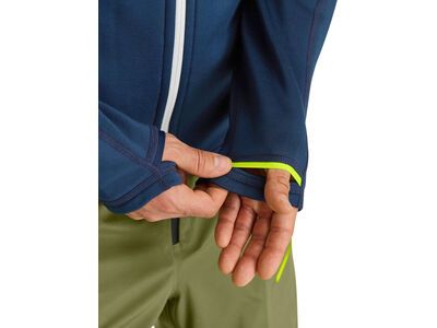 Ortovox Merino Fleece Hoody M, black raven - Bild 4