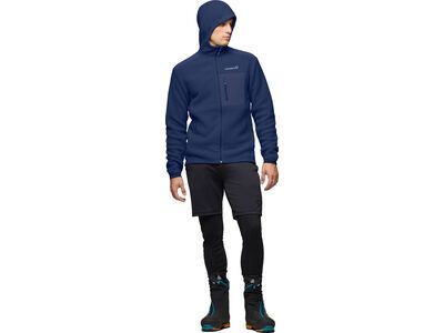 Norrona trollveggen warm3 Zip Hood M's, indigo night - Bild 6