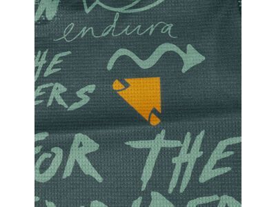 Endura Singletrack Bedrucktes Langärmeliges T-Shirt, carbon grey - Bild 4