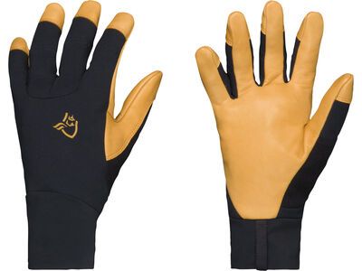 Norrona lyngen Gore-Tex Infinium Leather Gloves, caviar