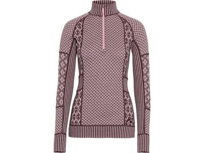Kari Traa Smekker Half Zip cocoa powder