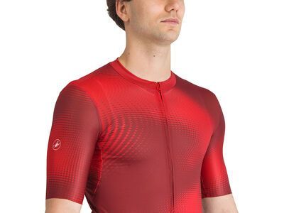 Castelli Vortice Jersey, red/rich red - Bild 3