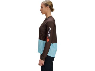 POC W's Motion Air Long Sleeve MTB Jersey, bronzite brown/lazurite blue - Bild 5