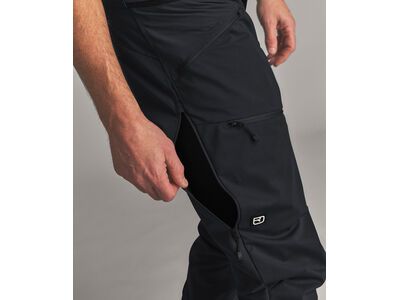 Ortovox Ortler Softshell Plus Pants M, black raven - Bild 6