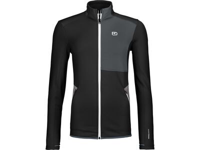 Ortovox Merino Fleece Jacket W, black raven - Bild 1
