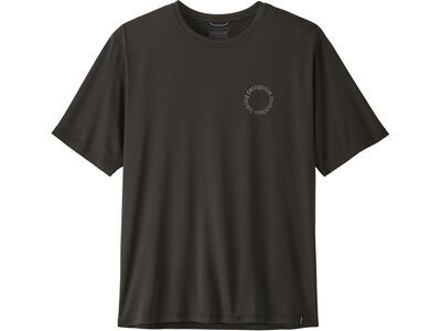 Patagonia Men's Cap Cool Daily Shirt - Spoke Stencil, black - Bild 1