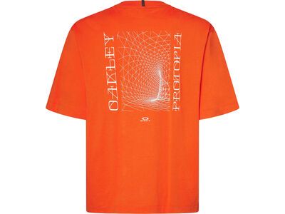 Oakley Reserve Momento Protopia Tee, aviator orange - Bild 2