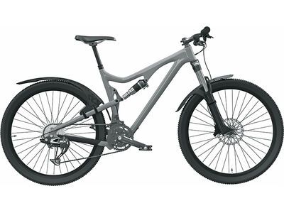 SKS Mudrocker Front - 27.5 (650B)/28/29 Zoll, schwarz - Bild 7