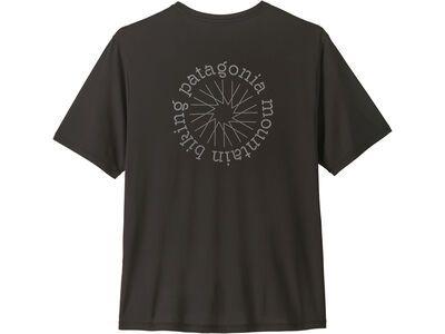 Patagonia Men's Cap Cool Daily Shirt - Spoke Stencil, black - Bild 2