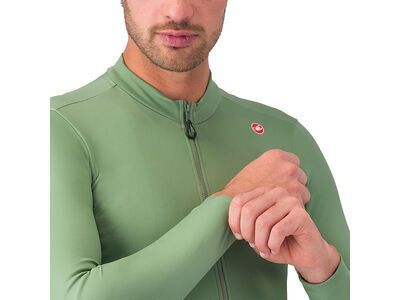Castelli Espresso Thermal Jersey, green pepper/deep green - Bild 5