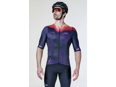 X-Bionic Corefusion Men's Cycling Short Sleeve Aero Jersey, heatmap - Bild 3