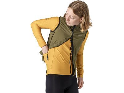 GripGrab Women's PACR Windproof Lightweight Vest, olive green - Bild 5