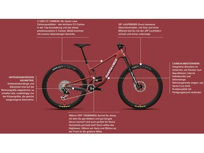 Santa Cruz Hightower C / GX AXS / 29, matte cardinal red - Bild 3