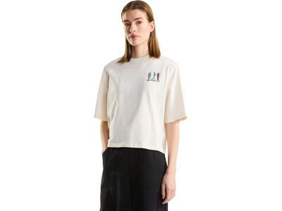 The North Face W Ski Embro Boxy SS Tee Graphic, white dune - Bild 4