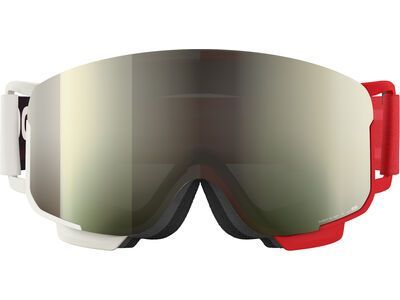 POC Nexal Mid, Clarity Uni. Partly Sunny Ivory / rouge/blanc - Bild 2