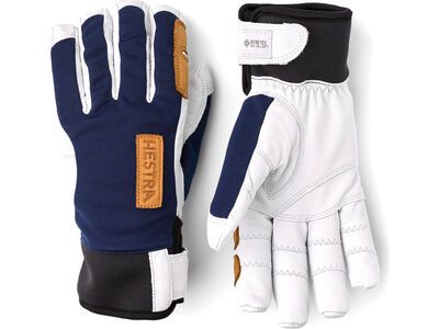 Hestra Ergo Grip Active Wool Terry 5 Finger, navy/offwhite