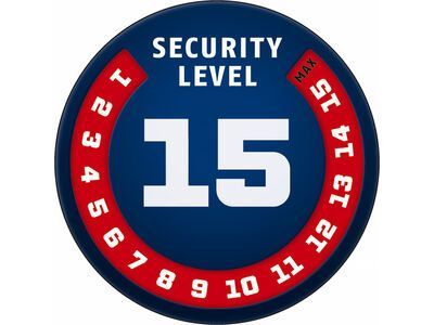 Abus Bordo Granit 6500K/120 + Halter SH, black - Bild 4