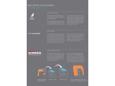 ***2. Wahl*** Evoc Line R.A.S. 30 - Mammut R.A.S Ready silver/heather carbon grey - Bild 9