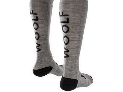 Woolf Merino Ulsaak Tech Sock, grey - Bild 4