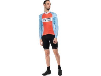 Cube Road/XC Trikot X Factory Racing langarm, blue´n´orange - Bild 7