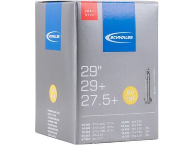 Schwalbe Schlauch SV 19F Freeride - 27.5/29 x 2.10-3.00