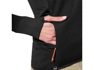 Salewa Puez Waffle Hybrid Polarlite Jacke Damen, black out - Bild 6