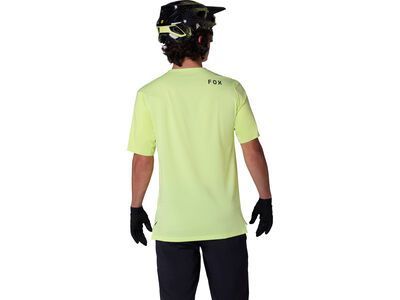 Fox Flexair Short Sleeve Jersey, lime - Bild 4