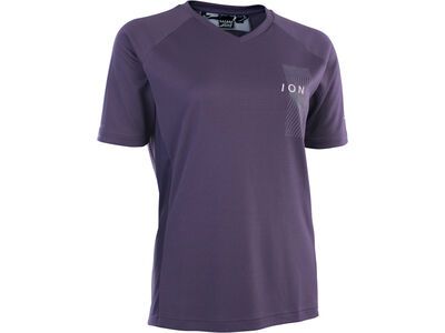 ION MTB Jersey Traze Short Sleeve Women, dark-purple