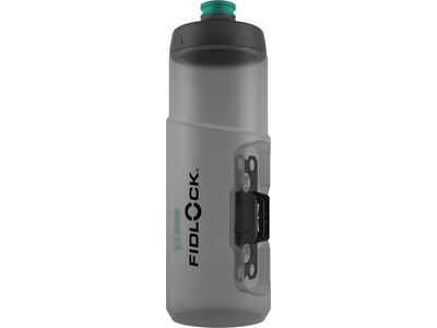 Fidlock Twist Replacement Bottle 600 Antibacterial transparent black/light green