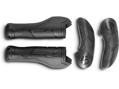 Cube Natural Fit Griffe All Terrain Bar Ends Medium, black - Bild 3
