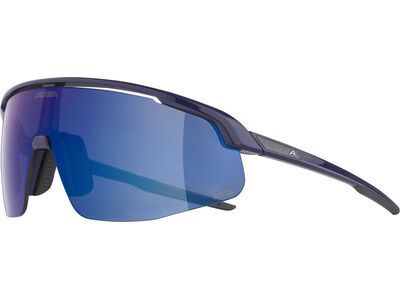 Alpina Turbo Pro Q-Lite, Grey I Blue Mirror / miracle-blue gloss - Bild 4