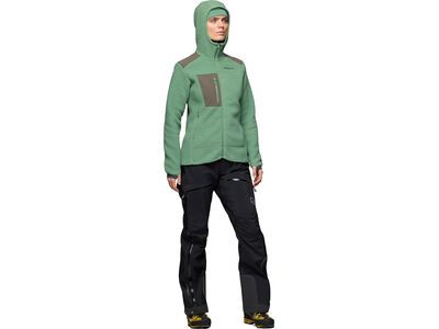 Norrona trollveggen warm3 Zip Hood W's, dark ivy - Bild 6