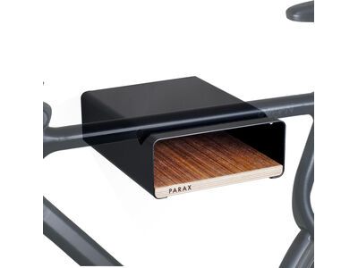 PARAX S-Rack M Wallnuss, schwarz - Bild 2